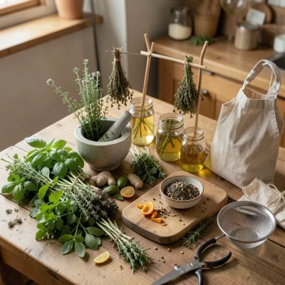 Zero-Waste Herbal Kitchen