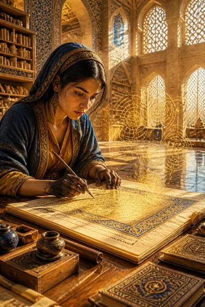 The Calligrapher's Secret in Baghdad