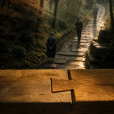 The Philosopher's Path: Kyoto's Timber Thinkers
