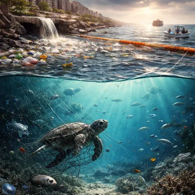 Plastics, Pollutants, and the Anthropocene Ocean