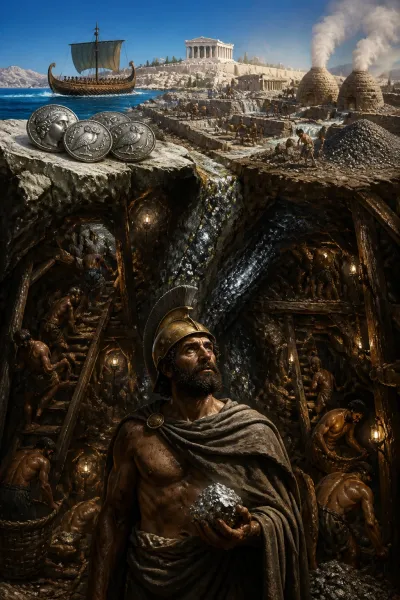 The Silver Mines of Laurion: The Wealth That Built Athens
