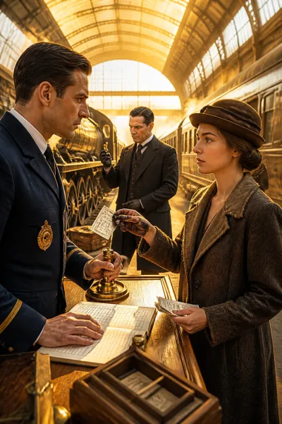 The Night Inspector at Gray's Crossing