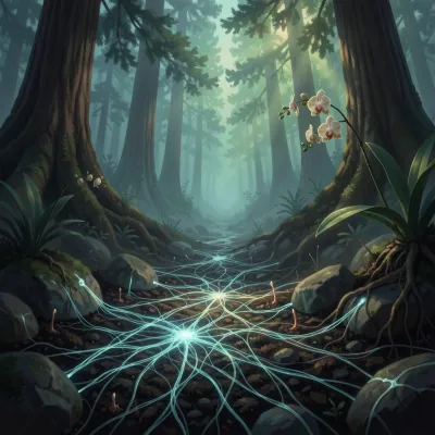 The Hidden World of Mycorrhizal Networks