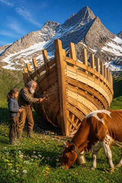 My Grandfather's Ship Would Sail in April