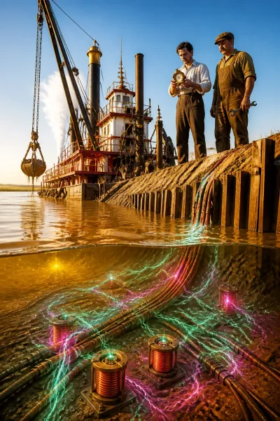 The Mississippi Silt Conductors