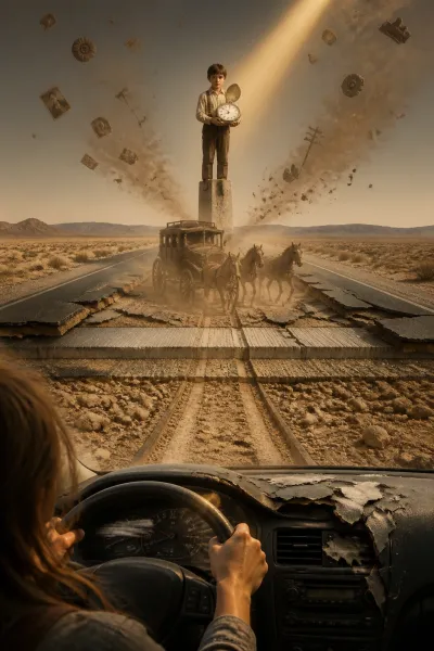 The Desert Road Unspools