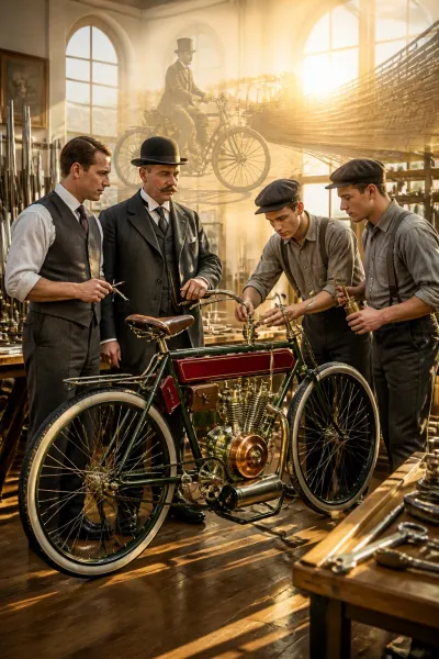 The Men Who Built the American Motorcycle