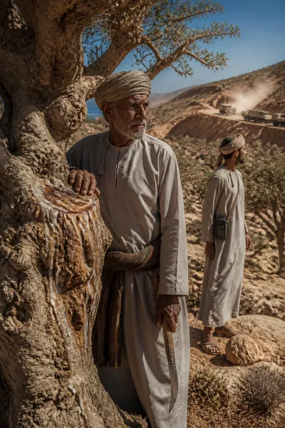 The Frankincense Tapper of Dhofar