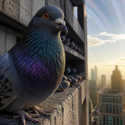 The Hidden World of Urban Pigeons