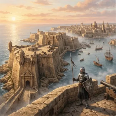 Fortress of the Knights: Valletta’s Military Architecture and Mediterranean Power