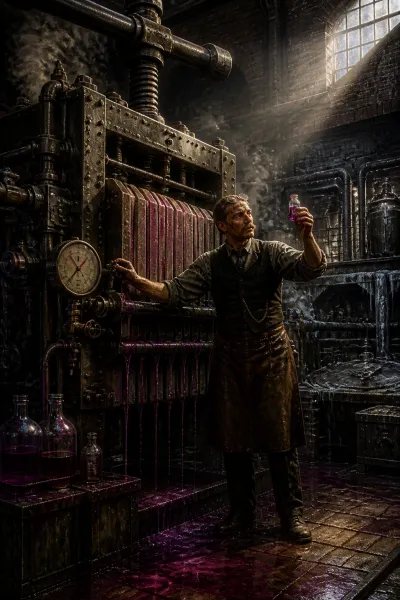 Scaling Colour: The Engineers and Chemists Who Built the Synthetic Dye Industry