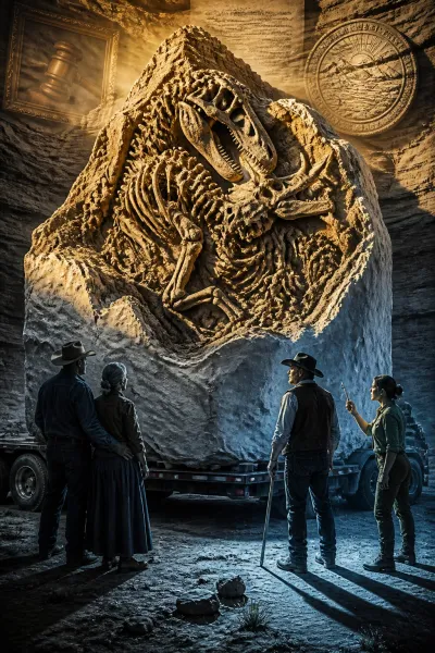 Battle for the Dueling Dinosaurs