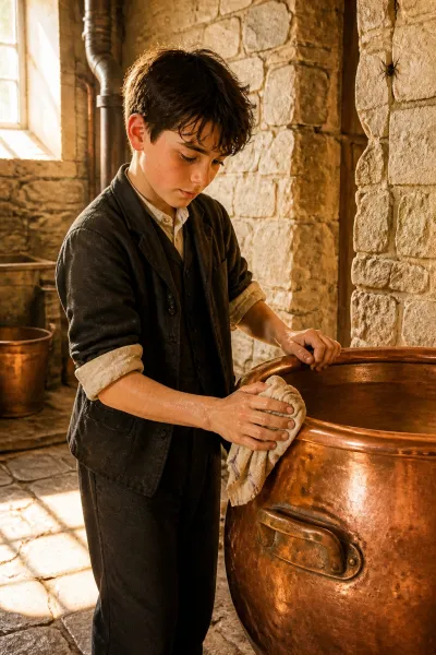 The Scullery Boy at Harrowick