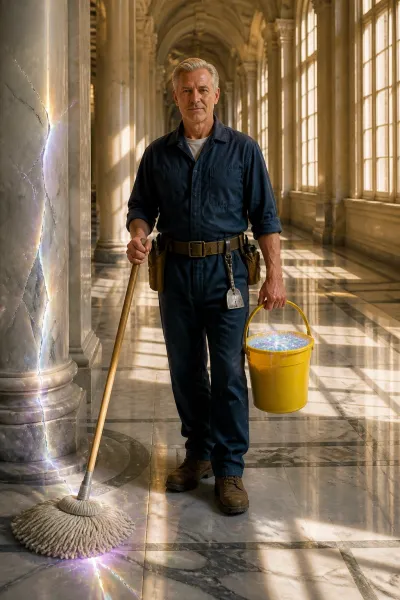 Aegis Academy's Janitor