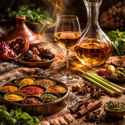 The Spice Box Sommelier: Matching Wine to Aromatic Cuisines