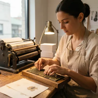 The Forgotten Art of Letterpress Printing