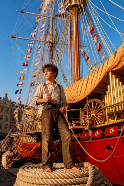 The Rigging Boy of the Floating Circus