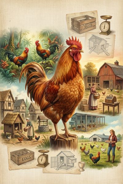 A History Of Chickens And Chicken Farming