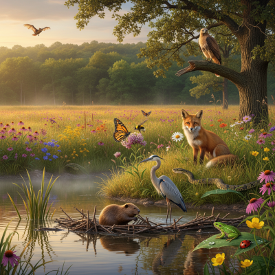 Beneficial wild animals of the United States