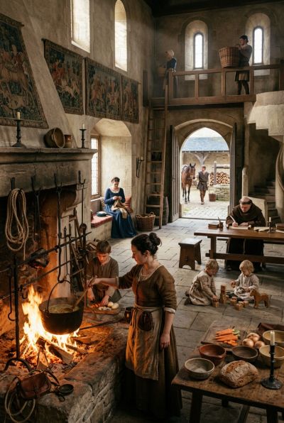 Daily Life In A Medieval Castle