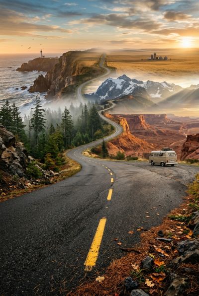 Great Road Trips In North America