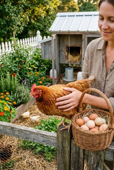 Keeping Chickens At Home