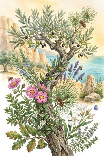 The Plants of the Mediterranean