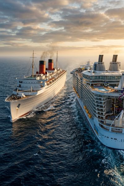 The World's Greatest Ocean Liners And Cruise Ships