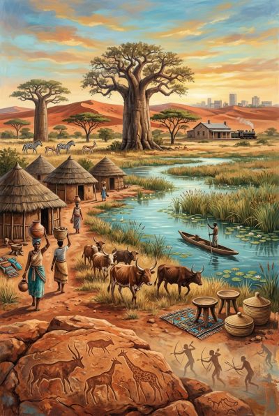 A History of Botswana