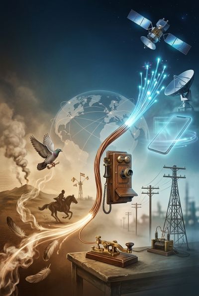 A History of Communications and Telecommunications