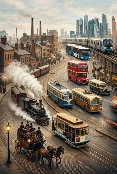 A History of Public Transportation