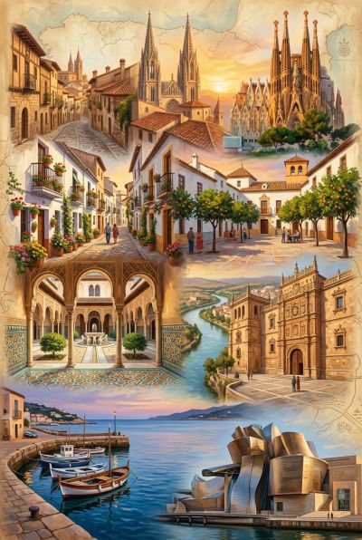 Cities of Spain
