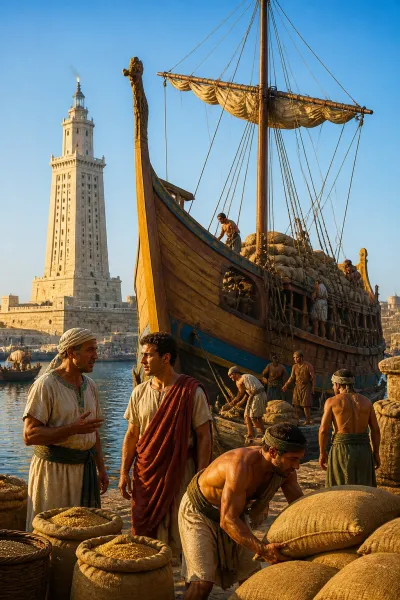 The Alexandrian Grain Fleet: Ships, Sailors and the Feeding of Rome