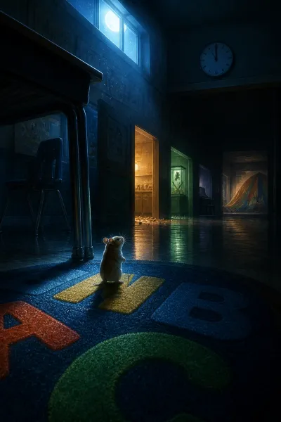 The Midnight Escape of Hamster Hugo