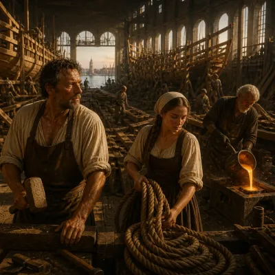 The Venetian Arsenal: Workers, Warships, and the Making of Empire