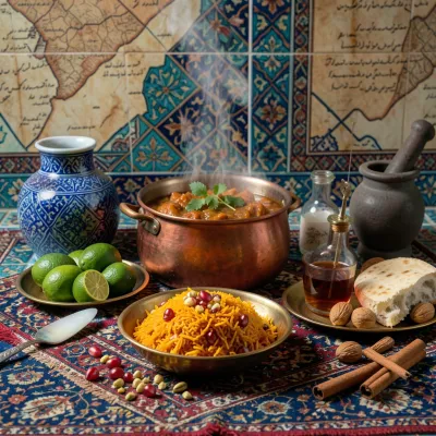 The Persian Kitchen: Food, Identity, and Culinary History of Iran
